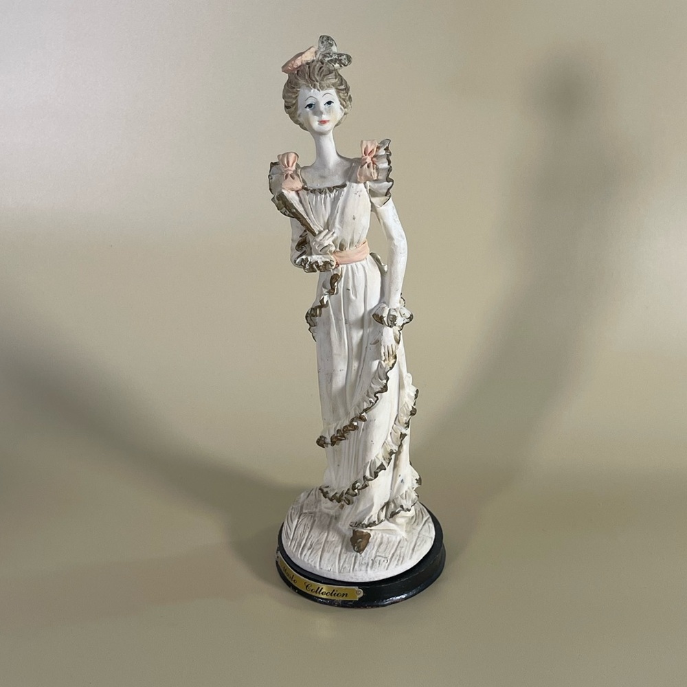 * Vintage Marlo Collection Victorian Lady Porcelain Figure